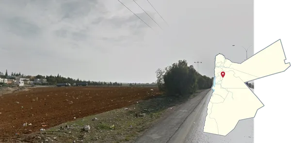 Ровные поля Мадабы, местами обработанные, на плодородной красной почве