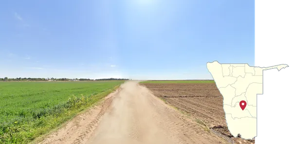 Сельскохозяйственные поля к западу от Мариенталя в сельской местности