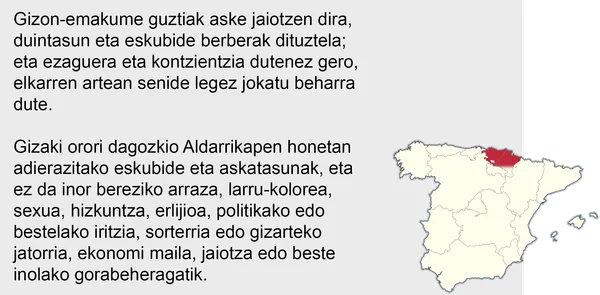 Баскские двуязычные дорожные знаки в Стране Басков и северной Наварре