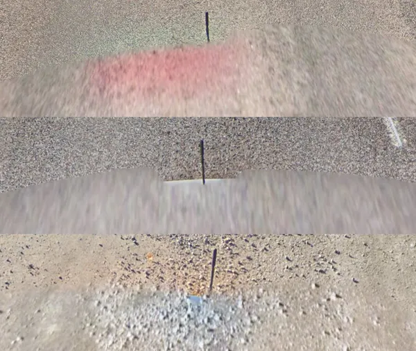 Три Street View автомобиля Gen-4 в Швеции: красный, белый и синий