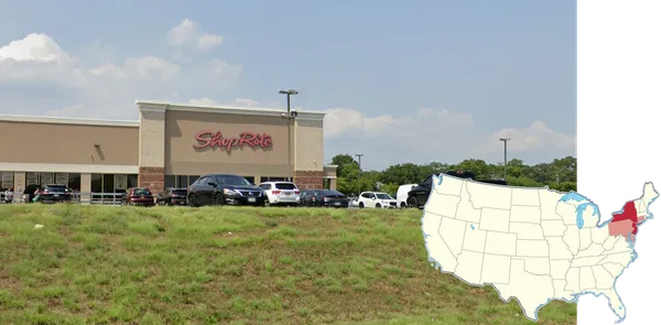 Shoprite супермаркет в Пенсильвании, США на северо-востоке страны
